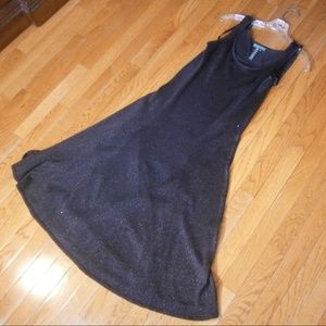 Ralph Lauren Sleeveless Black Sparkle Dress